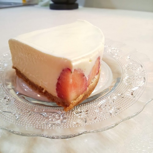 DSC_5492お誕生日のレアチーズケーキpiecere.JPG
