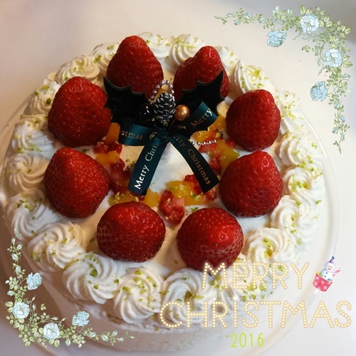 クリスマスのケーキ2016コラージュリサイズ.jpg